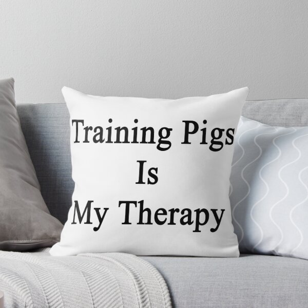 Item preview, Training Pigs Is My Therapy  designed and sold by supernova23.