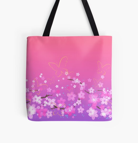 Sakura All Over Print Tote Bag