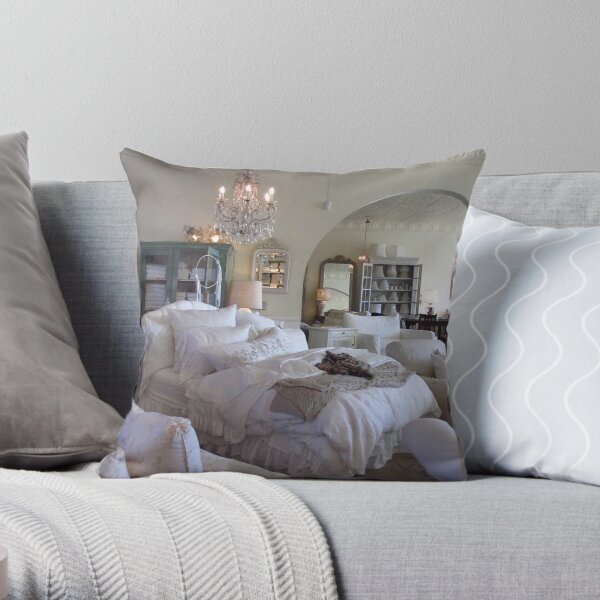 Shabby Chic Bedding Throw Pillow