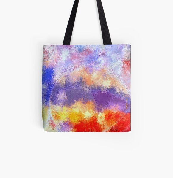 Desire: the skies are burning All Over Print Tote Bag