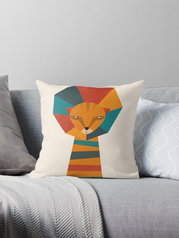 Thumbnail 1 of 4, Pillow, Lio Fun designed and sold by volkandalyan.
