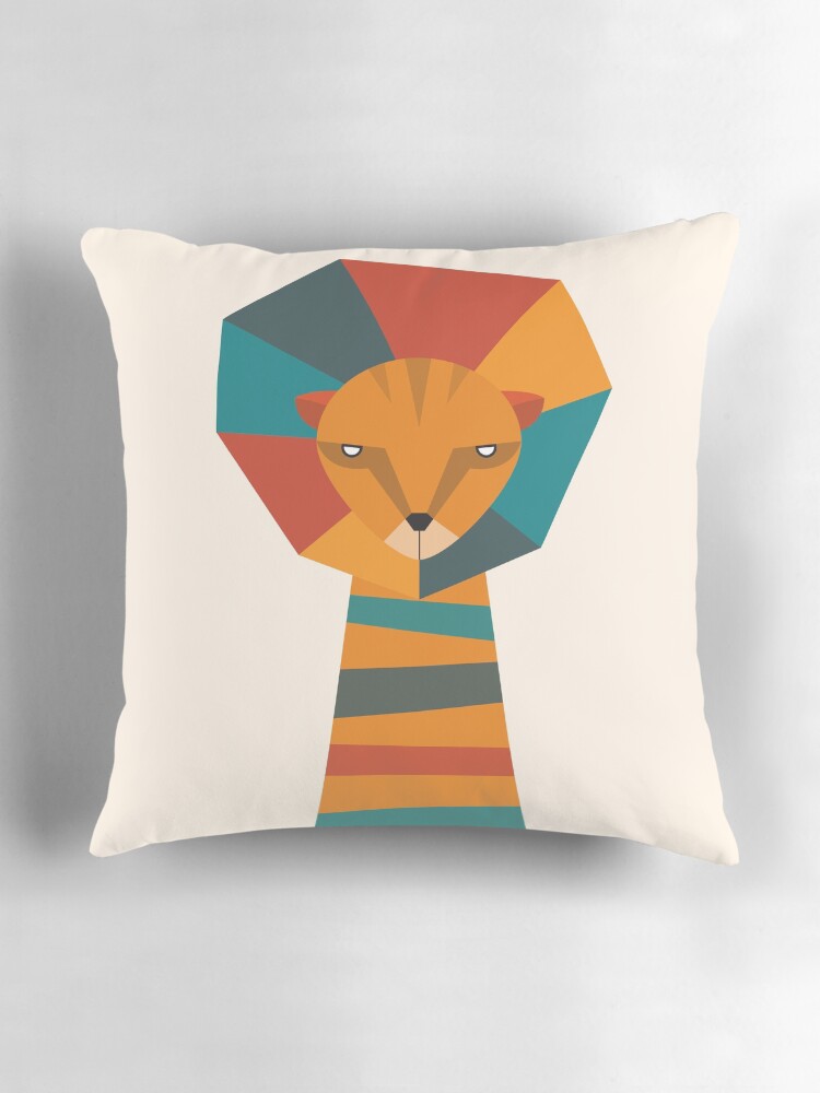 Thumbnail 3 of 4, Pillow, Lio Fun designed and sold by volkandalyan.