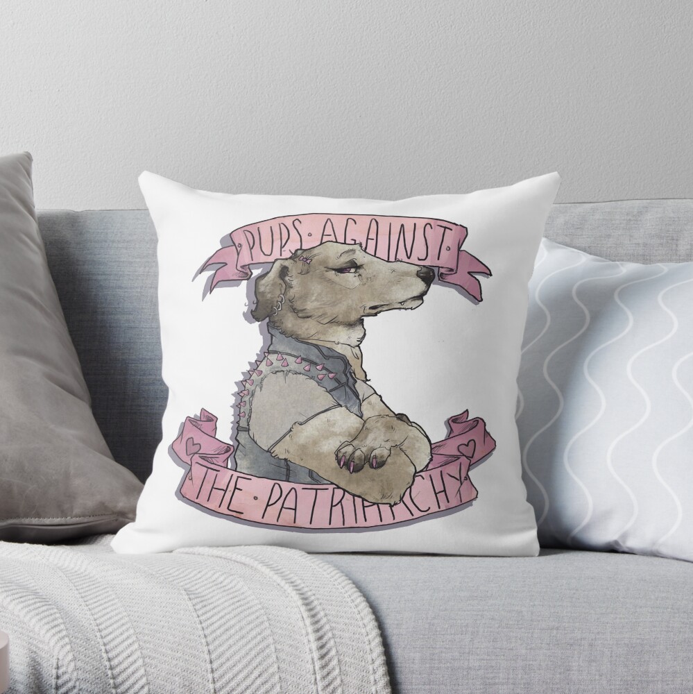 Item preview, Throw Pillow designed and sold by yourebossy.