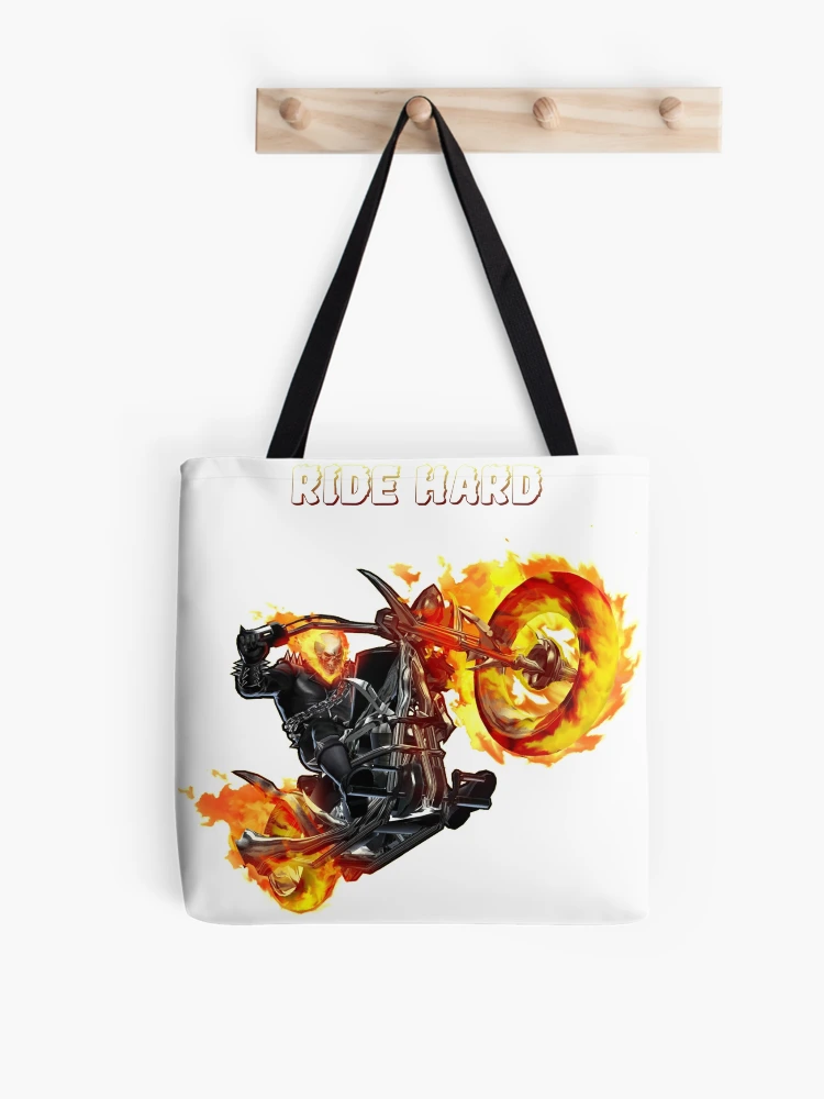 Thumbnail 1 of 2, Tote Bag, Ghost Rider Ride Hard designed and sold by Timanator3000.