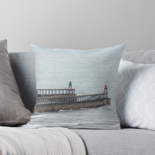 Item preview, Pier and rough sea designed and sold by photoeverywhere.
