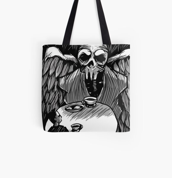 Dark Contemplation All Over Print Tote Bag