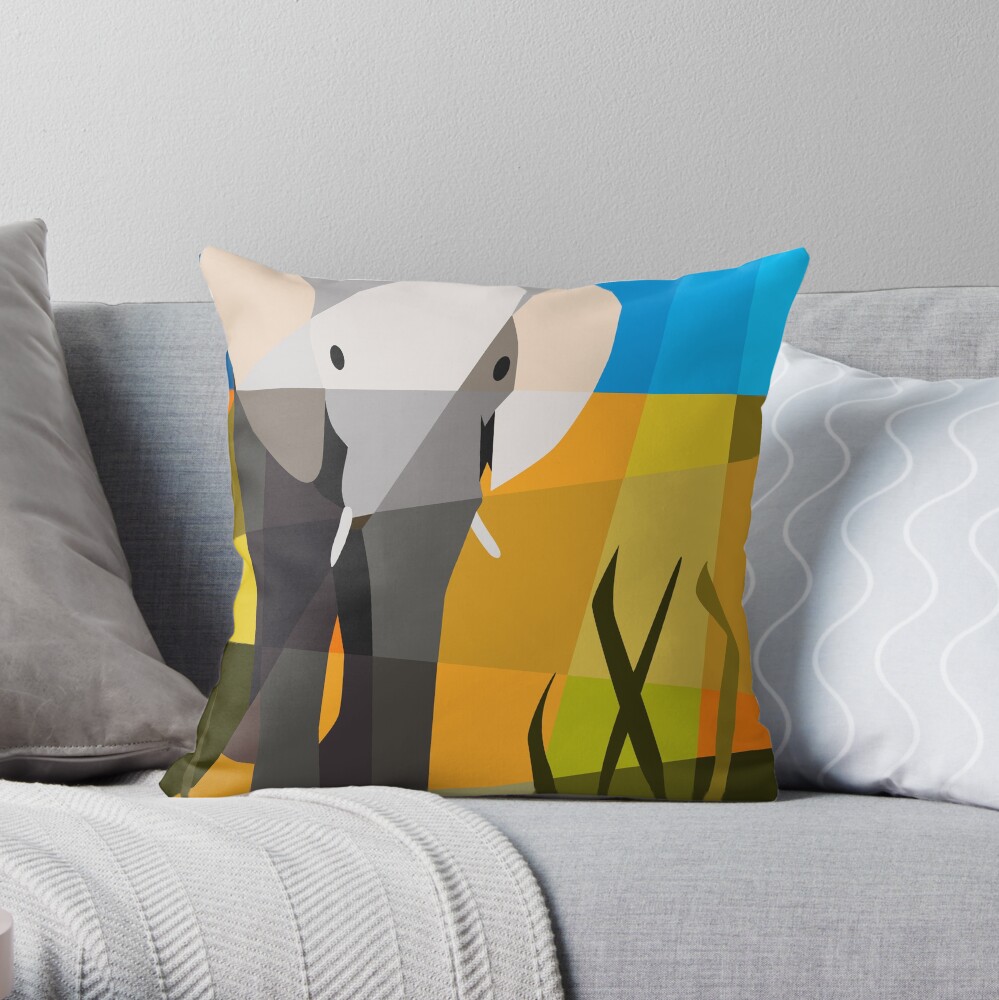 Item preview, Throw Pillow designed and sold by nuuk.