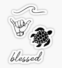 Package of Black Stickers Sticker