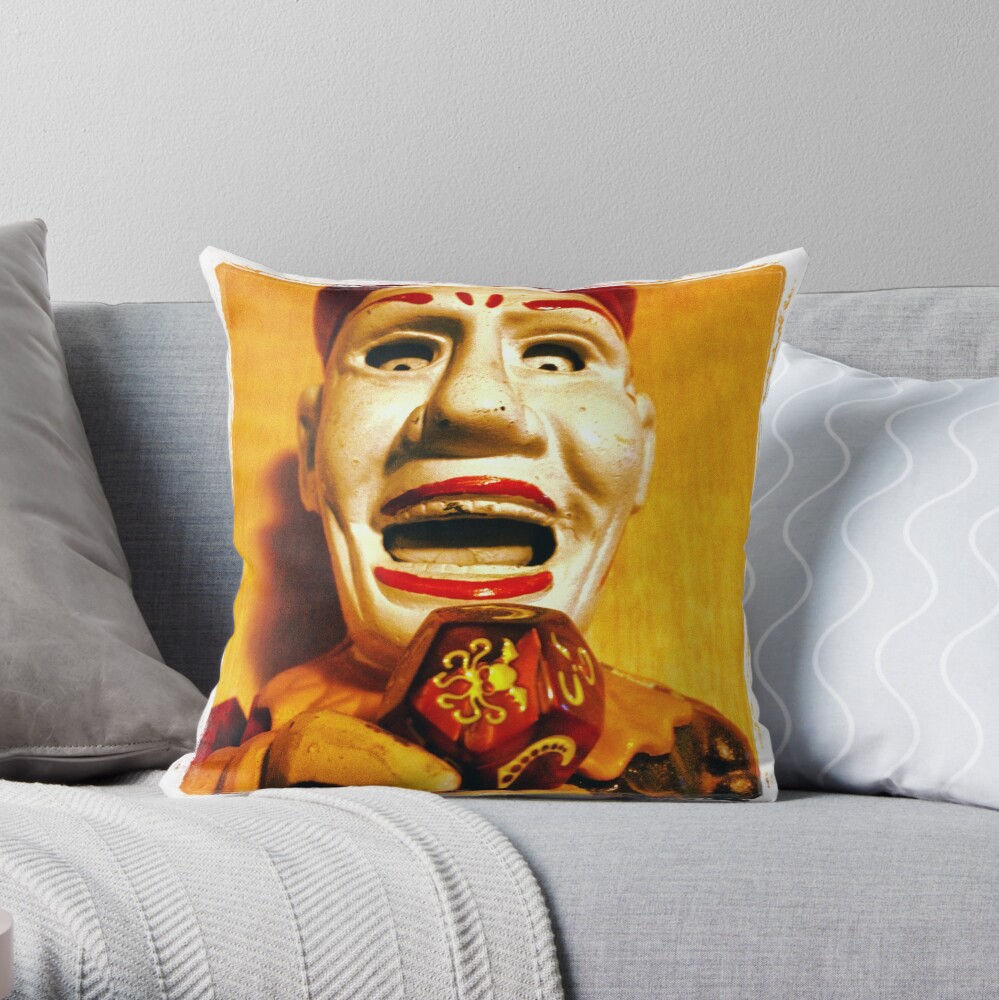 Item preview, Throw Pillow designed and sold by mistertengu74.