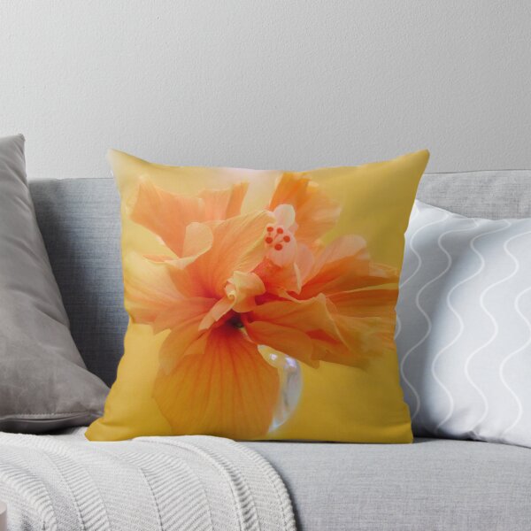 Aperçu de l'œuvre Apricot hibiscus in vase créée et vendue par ginnymac.