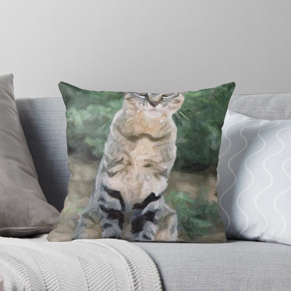 Item preview, Throw Pillow designed and sold by Oldetimemercan.