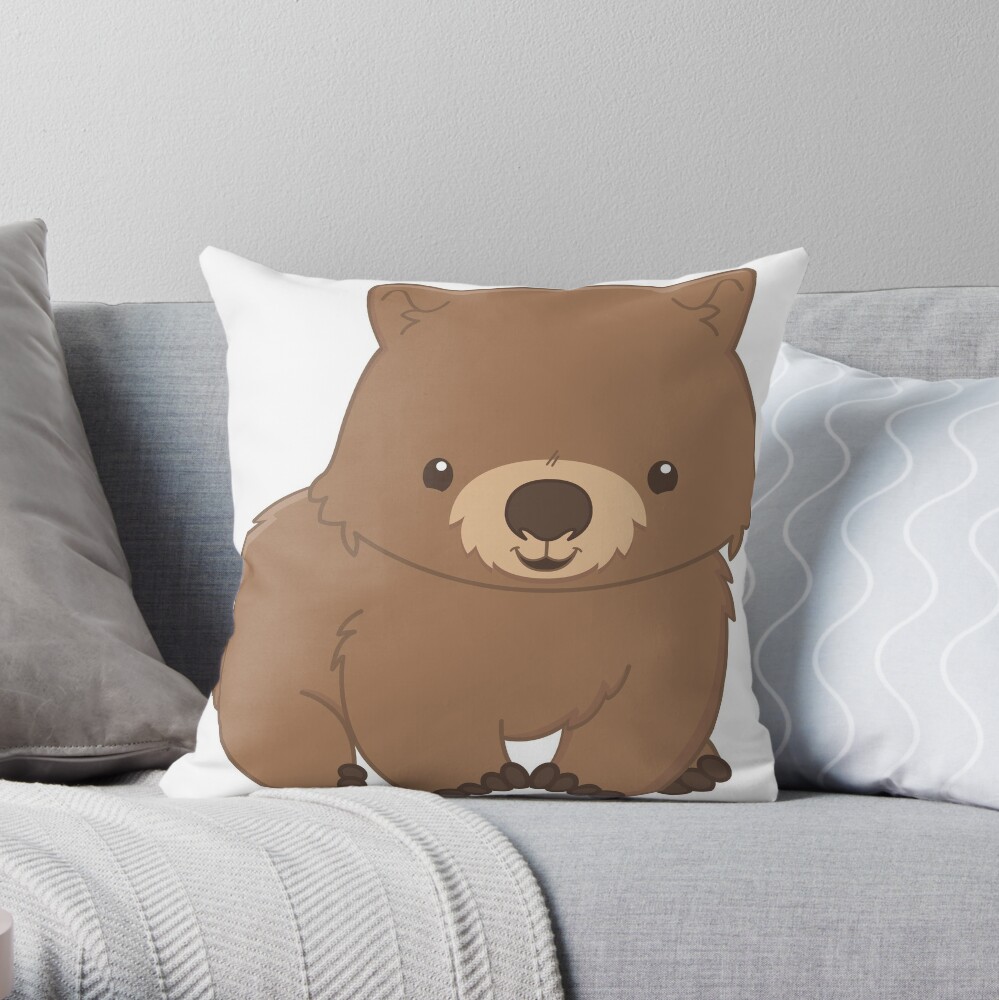 wombat pillow case