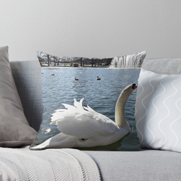 Item preview, Swan And The Fountains designed and sold by PicsbyJody.