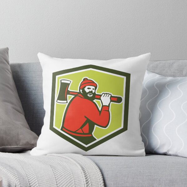 Item preview, Paul Bunyan LumberJack Carrying Axe designed and sold by patrimonio.