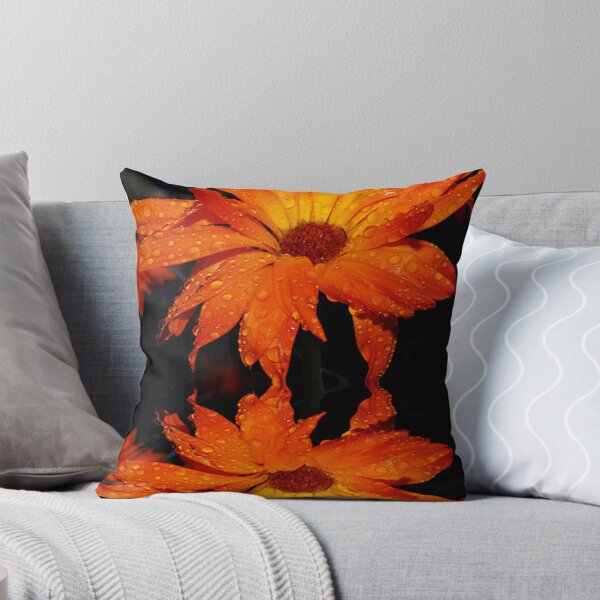 Item preview, Orange Calendula Reflections designed and sold by Tori Snow.