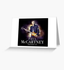 freshen mccartney up paul 1 Greeting Card