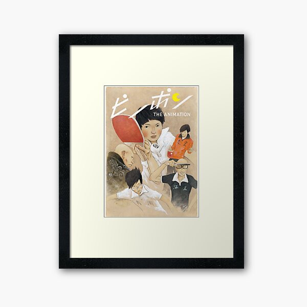 Ping Pong The Animation Framed Art Print
