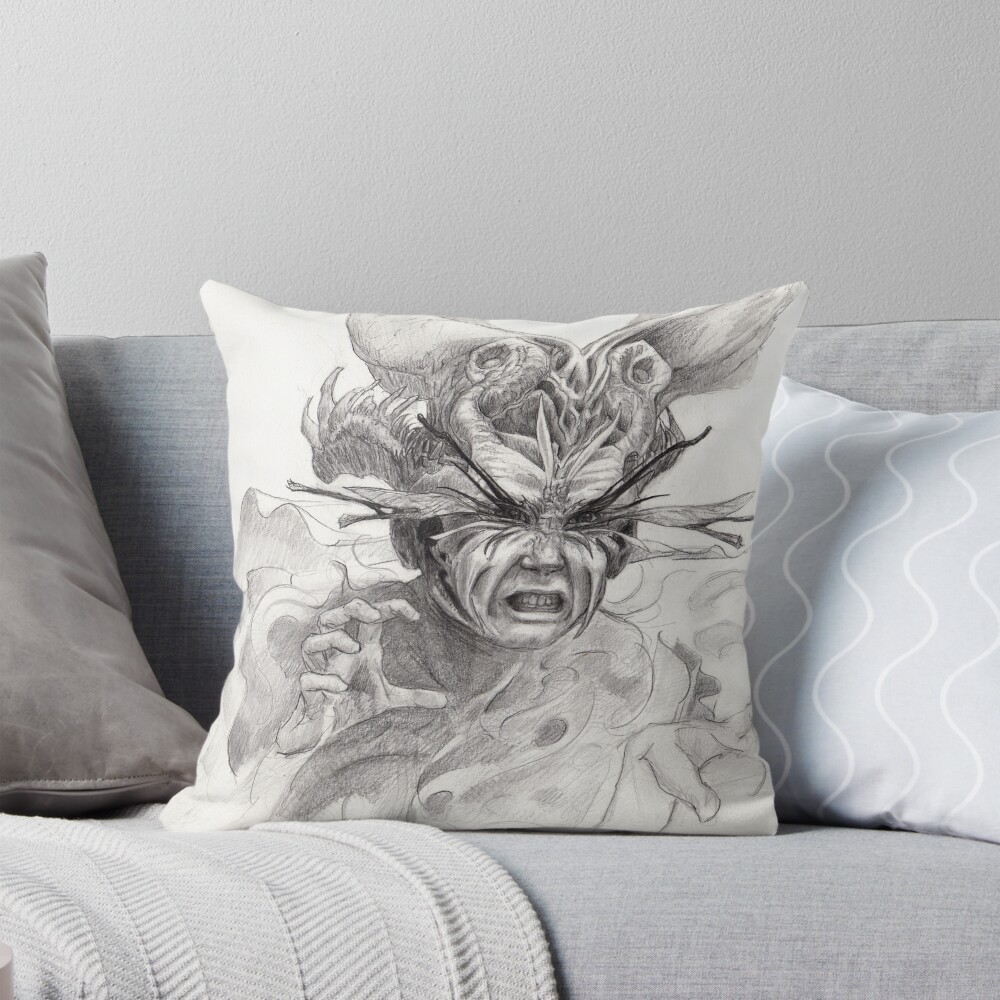 Item preview, Throw Pillow designed and sold by ethanharrisart.