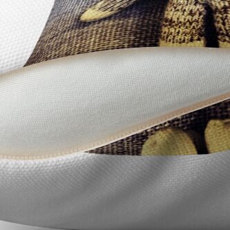 Alternate view of Sock Monkey Throw Pillow
