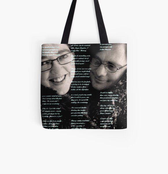 Dear Younger Me All Over Print Tote Bag