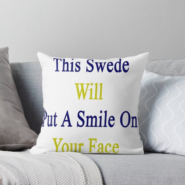 Item preview, This Swede Will Put A Smile On Your Face  designed and sold by supernova23.