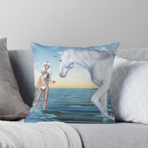 Item preview, The White Unicorn  designed and sold by bellatryx.