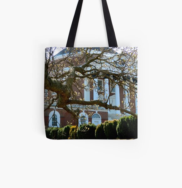 Early Spring on Campus-II All Over Print Tote Bag