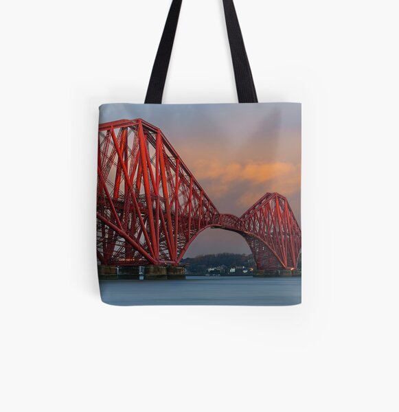 Forth Bridge (2) All Over Print Tote Bag