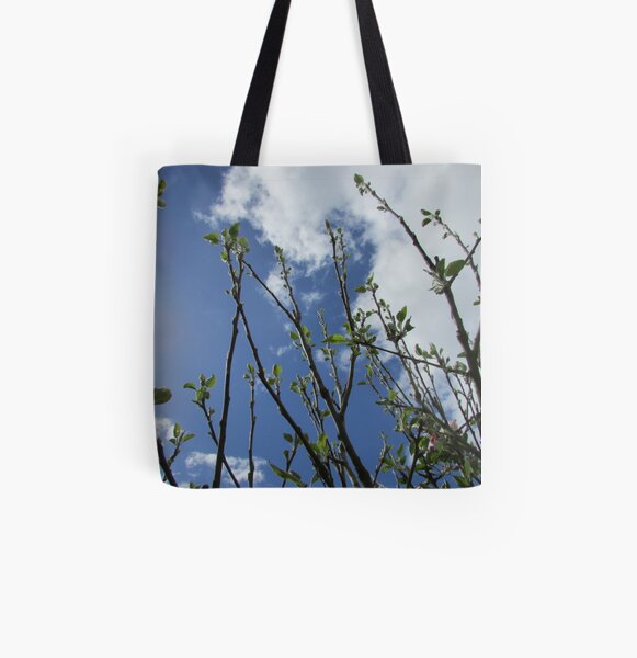 the apple tree's faith is rewarded All Over Print Tote Bag
