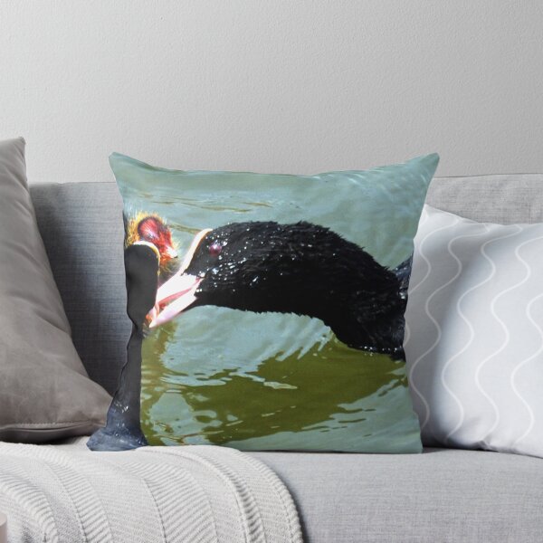 Item preview, Mum and Dad Coot feeding their Babies... designed and sold by lynn carter.