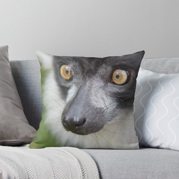 Item preview, Black-and-white ruffed lemur designed and sold by Lindie Allen.