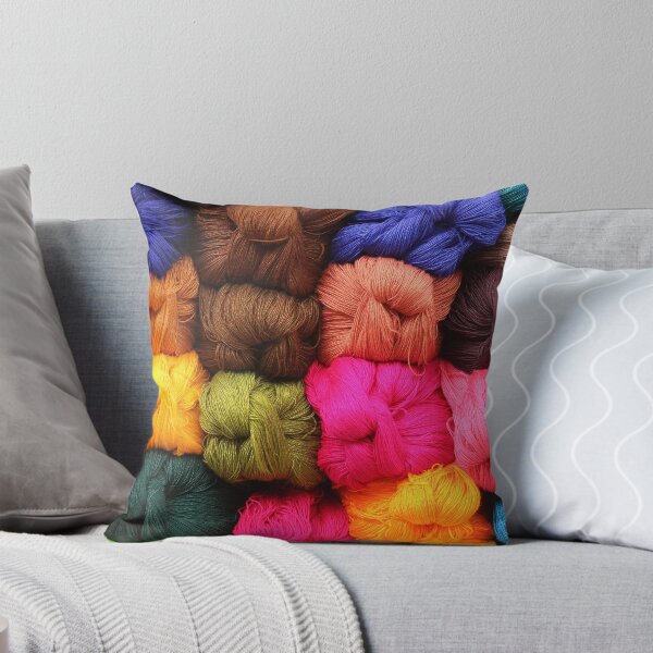 Item preview, Colorful Yarn at the Market designed and sold by rhamm.