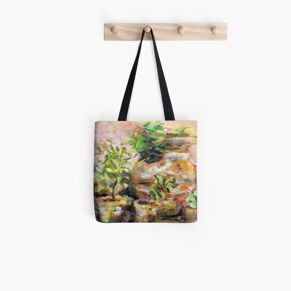 Garden Pots Tote Bag