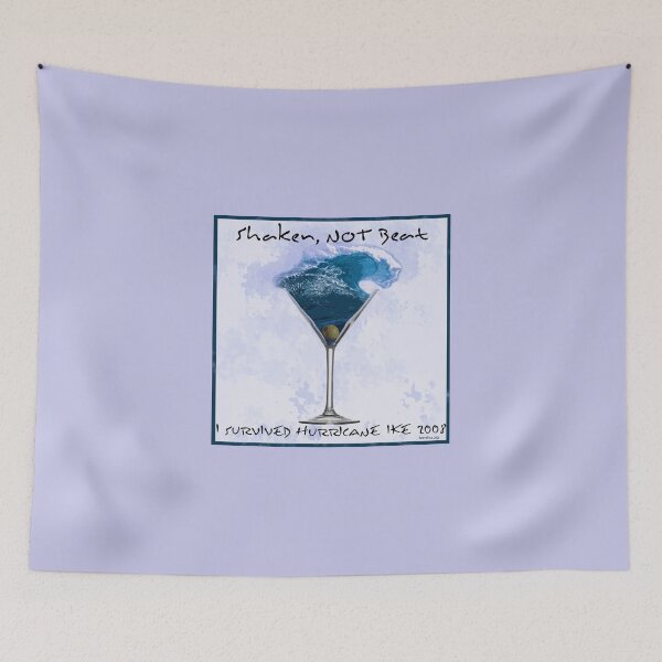 Item preview, Shaken Not Beat- I Survived Hurricane Ike designed and sold by Samitha Edwards.