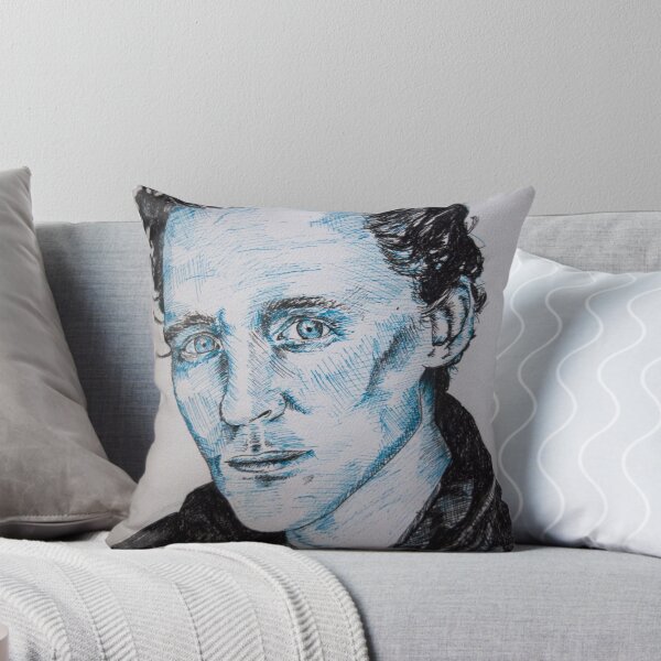 Item preview, Tom Hiddleston portrait using pen designed and sold by Sarah Horsman.