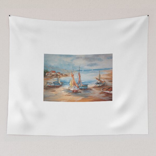 Item preview, ENSEADA / HARBOR  designed and sold by Isabel Alfarrobinha.