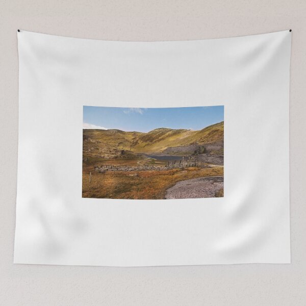 Item preview, Old barracks and Llyn Cwnmorthin designed and sold by eddiej.