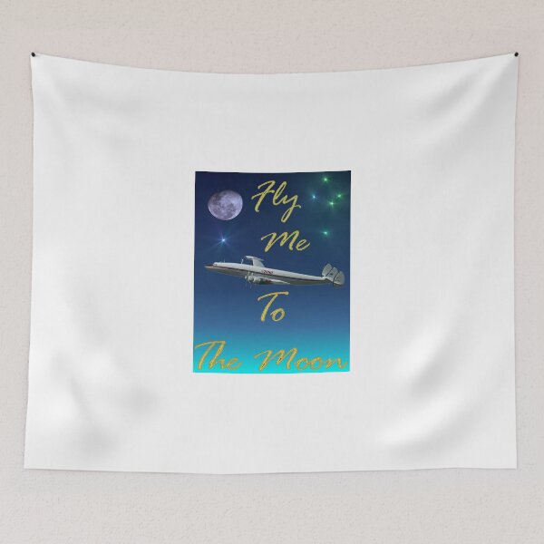 Item preview, Fly Me To The Moon - Design 2 designed and sold by muz2142.
