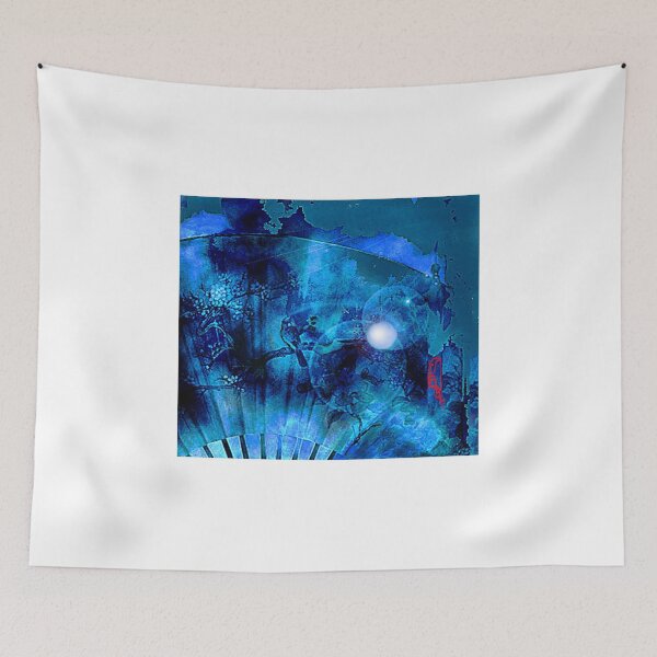 Item preview, Blue Bird on a Blue Moon  designed and sold by coppertrees.