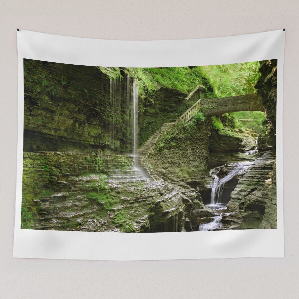 Item preview, Rainbow Falls and the Stone Bridge designed and sold by Gene Walls.
