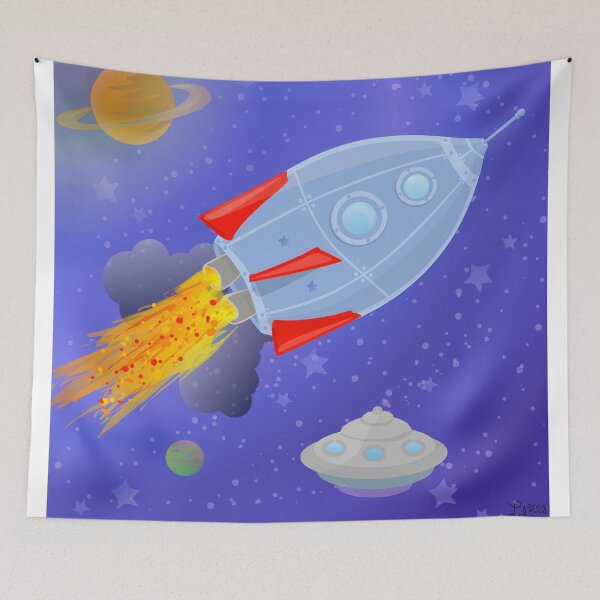 Item preview, Interstellar Rocketship designed and sold by elledeegee.