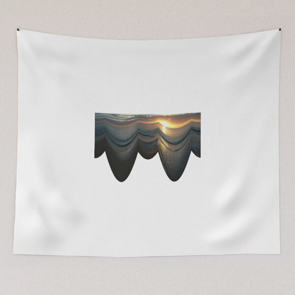 Item preview, Golden Sunset Curtain designed and sold by muz2142.