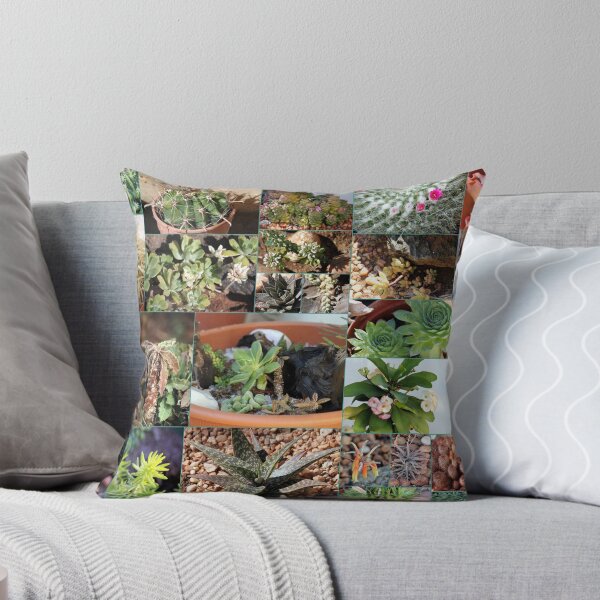 Artikelvorschau, Cactus and Succulent Collage entworfen und verkauft von Antionette.