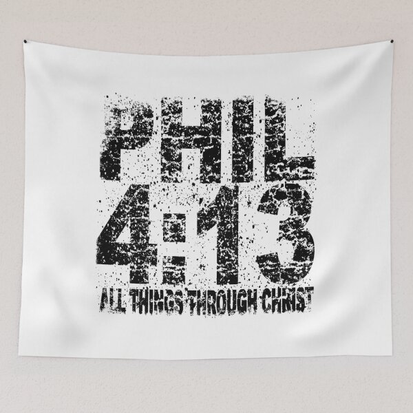 Item preview, PHILIPPIANS 4:13 -  FADED designed and sold by Calgacus.