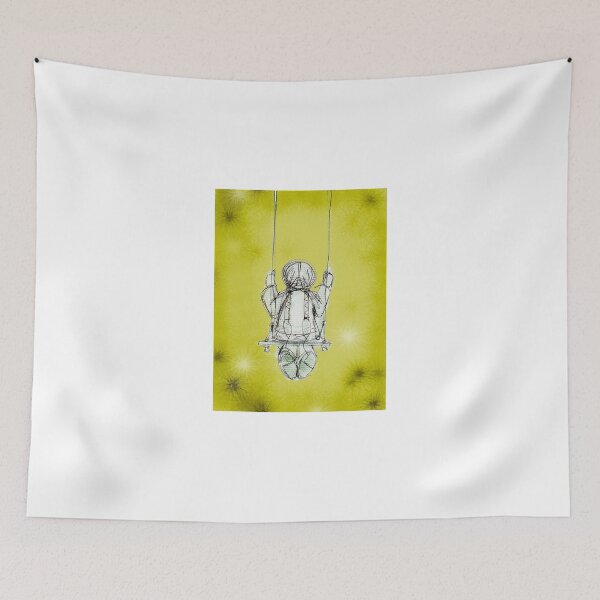 Item preview, Girl on a swing. designed and sold by Lisadee Lisa Defazio.