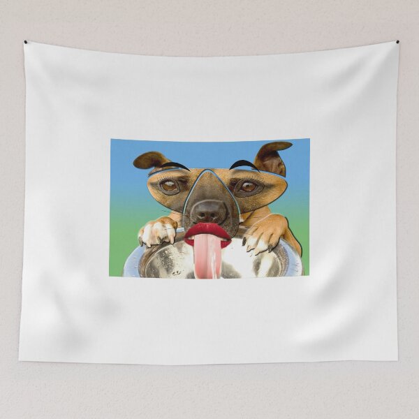 Item preview, Dog Drinking After Playing Soccer designed and sold by Casey Herman.