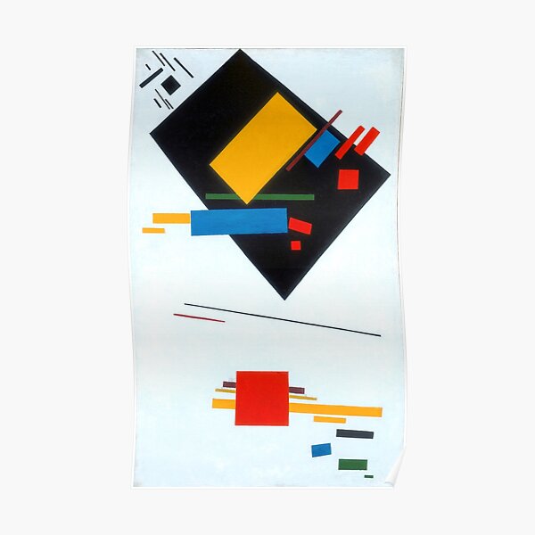 Kazimir Malevich - Suprematismus Poster