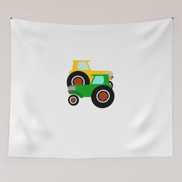 Item preview, RED TRACTOR GREEN TRACTOR designed and sold by SofiaYoushi.