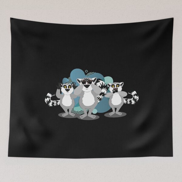Item preview, lemurs gift shirt designed and sold by eiwo87.