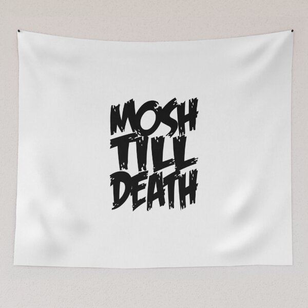 Item preview, Mosh Till Death designed and sold by KillbotClothing.